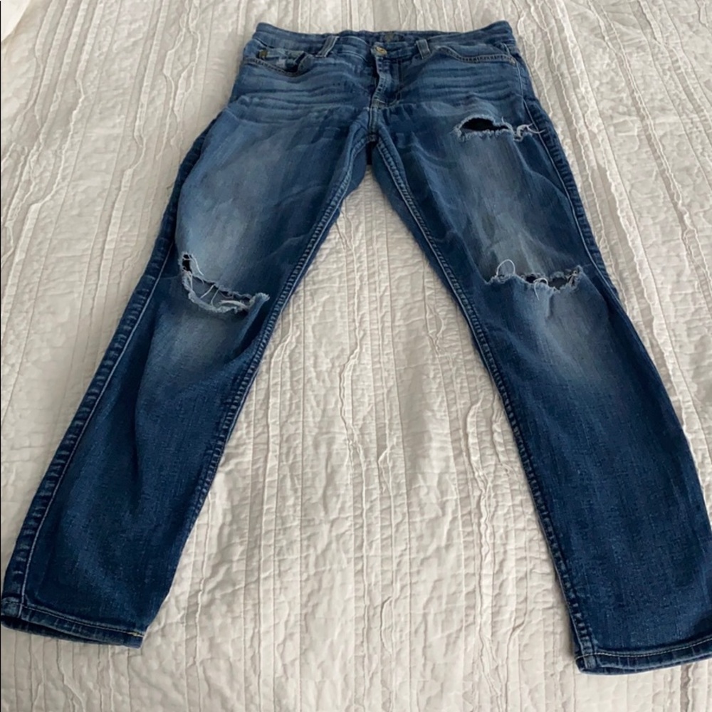 7 for All Mankind Ripped Jeans